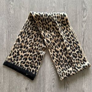 Kate Spade Leopard Print Scarf